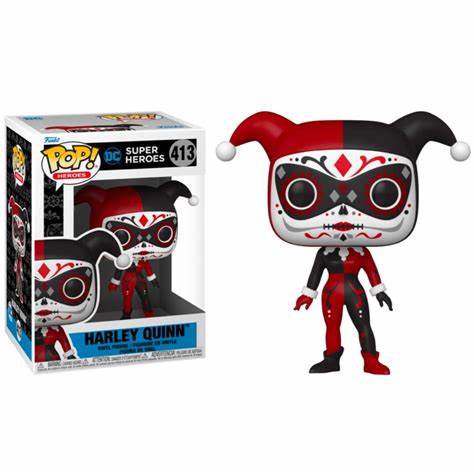 Funko POP! Heroes: DC #413 - Harley Quinn + PROTECTOR!