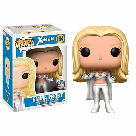 Funko Pop! Marvel X-MEN #184 - Emma Frost Specialty Series (VAULTED) + PROTECTOR!