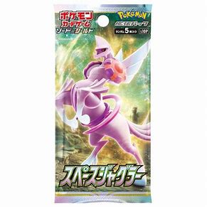 Pokemon Japanese Sword and Shield Space Juggler Booster Pack (You are purchasing 1 booster pack)