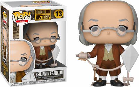 Funko POP! Icons - American History #13 - Benjamin Franklin + PROTECTOR!