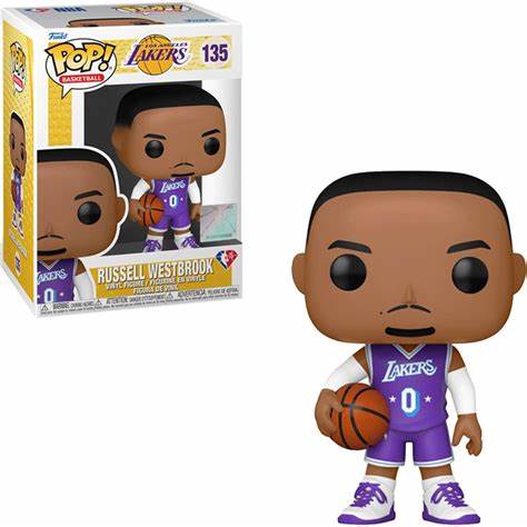 Funko POP! Basketball Los Angeles Lakers #135 - Russell Westbrook + PROTECTOR!