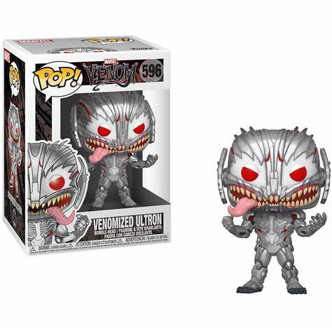 Funko POP! Marvel Venomized #596 Venomized Ultron (VAULTED) + PROTECTOR!