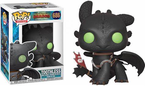 Funko POP! Movies - How to train your dragon the hidden world #868 - Toothless + PROTECTOR!