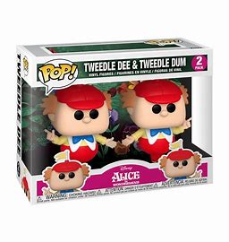 Funko POP! Disney Alice In Wonderland Tweedle Dee & Tweedle Dum 2 pack + PROTECTOR!