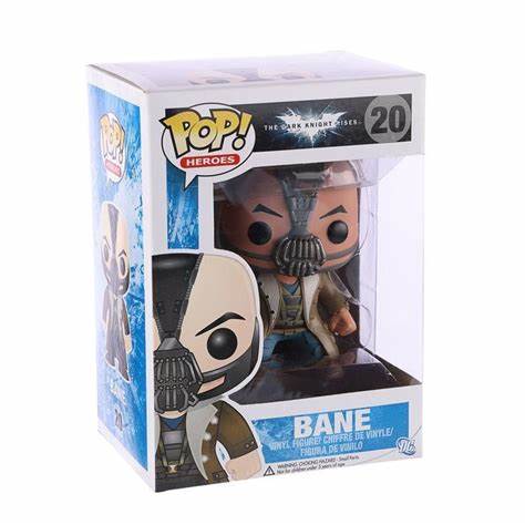 Funko POP! Heroes: The Dark Knight Rises #20 Bane + PROTECTOR!