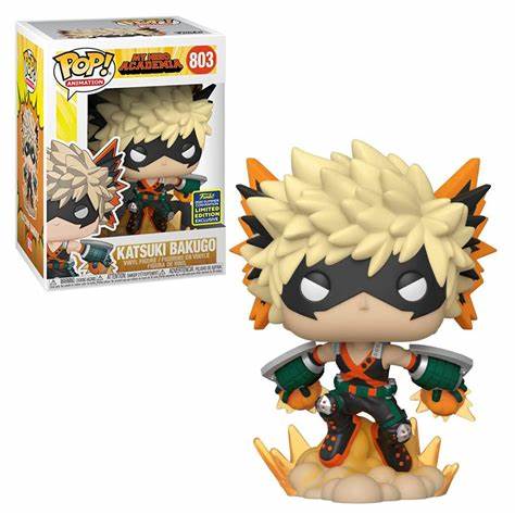 Funko POP! Animation: My Hero Academia #803 Katsuki Bakugo Funko 2020 Summer Convention Exclusive (VAULTED) + PROTECTOR!