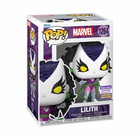 Funko POP! Marvel #1264 - Lilith 2023 Summer Convention + PROTECTOR!