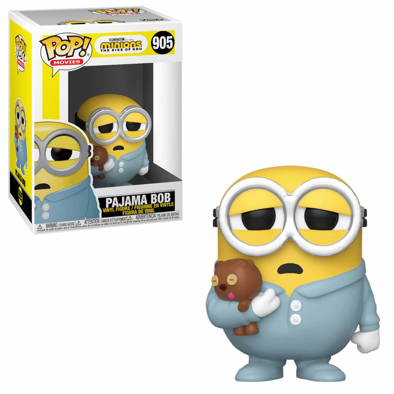 Funko Pop! Pajama Bob #905 Minions 2 The Rise of Gru Movies + PoP Protector