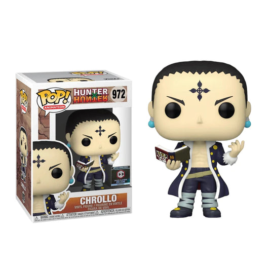 Funko POP! Animation: Hunter X Hunter - Chrollo Chalice Exclusive #972 + PROTECTOR!
