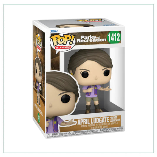 Funko Pop! Parks & Recreation  
April Ludgate (Pawnee Godesses) 1412 + Free Protector