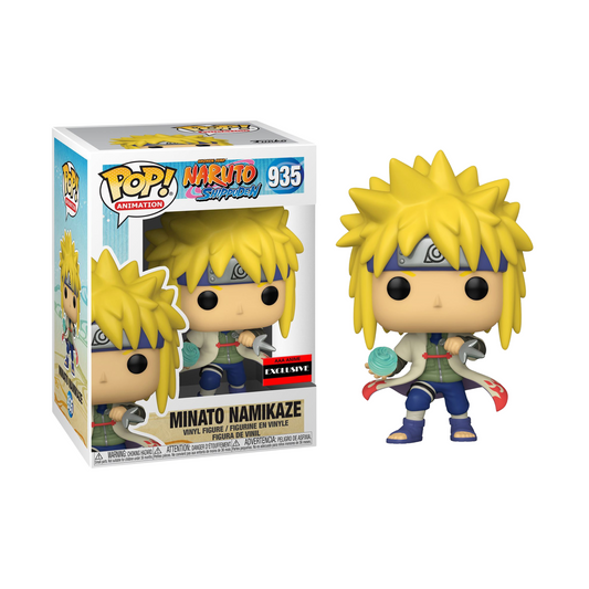 Funko POP! Naruto Shippuden - 935 Minato Namikaze (AAA Anime) + Free Protector
