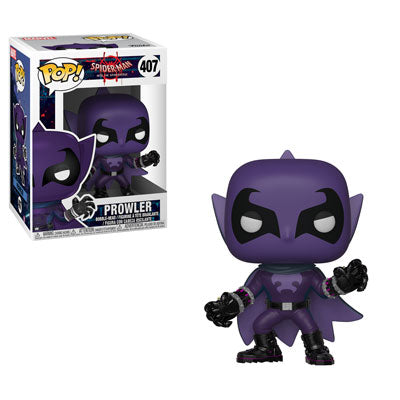 Funko Pop! The Prowler 407 Spider Man Into The Spider-Verse Marvel + PoP Protector (VAULTED)