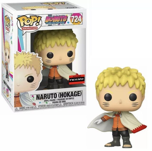 Funko POP! Animation: Boruto Nartuo Next Generations #724 Naruto Hokage AAA Anime Exclusive + PROTECTOR
