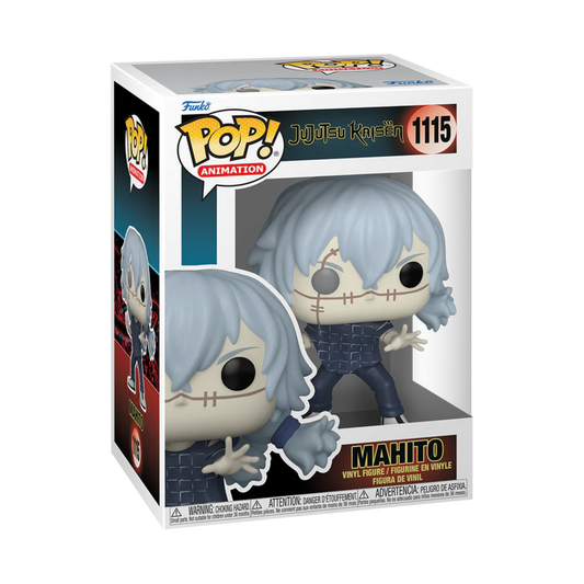 Funko POP! Animation:JUJUTSU Kaisen - Mahito #1115 + PROTECTOR!