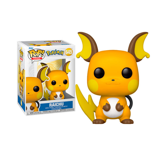 Funko POP! Games: Pokemon #645 - Raichu + Protector!