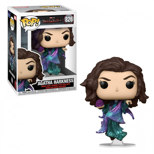 Funko POP! Marvel Studios Wanda Vision #826 - Agatha Harkness + PROTECTOR!