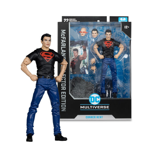 DC MULTIVERSE - Mc Farlane Collector Edition Connor Kent Platinum Edition