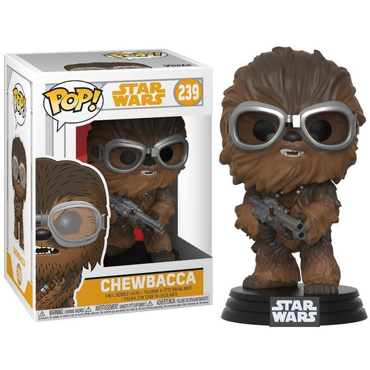 Funko POP! Star Wars - #239 - Chewbacca w/ Goggles + PROTECTOR! (VAULTED)