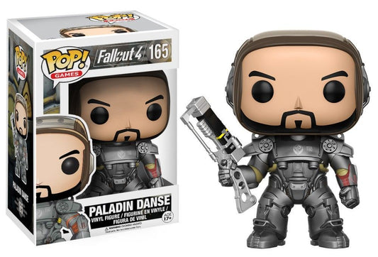 Funko POP! Games: Fallout 4 - Paladin Danse #165 + PROTECTOR! (small crease)