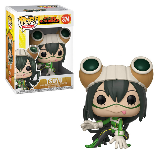 Funko POP! MHA My Hero Academia #374 - Tsuyu + PROTECTOR! (Box Fade)