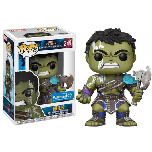 Funko POP! Thor Ragnarok Marvel #249 - Hulk Walmart Exclusive + PROTECTOR!