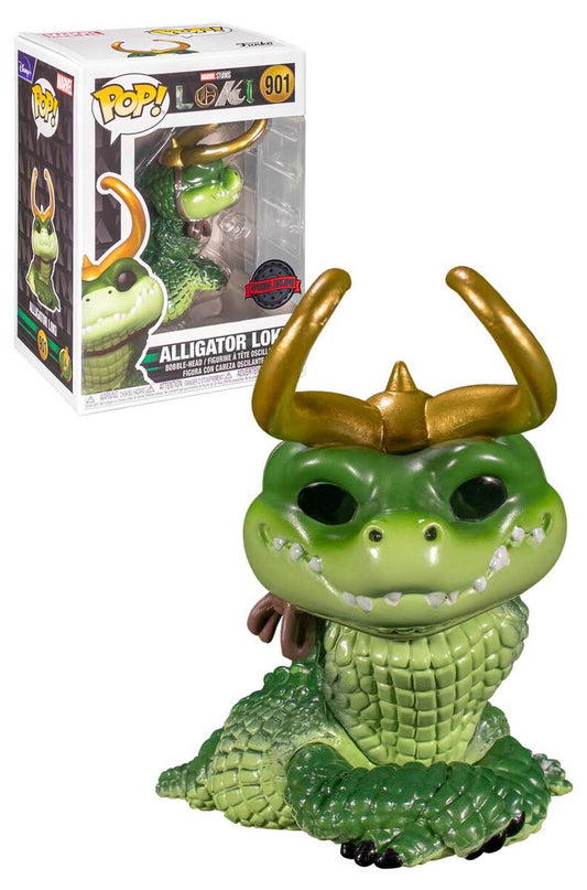 Funko POP! Loki - Alligator Loki Special Edition #401 + PROTECTOR!