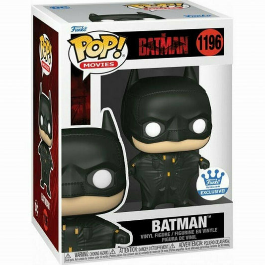 Funko POP! Movies: The Batman #1196 - Batman Funko Shop Exclusive + PROTECTOR!