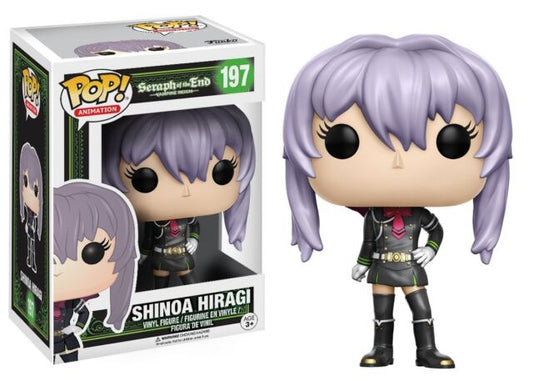 Funko POP! Seraph of the End Vampire Reign 197 - Shinoa Hiragi + PROTECTOR