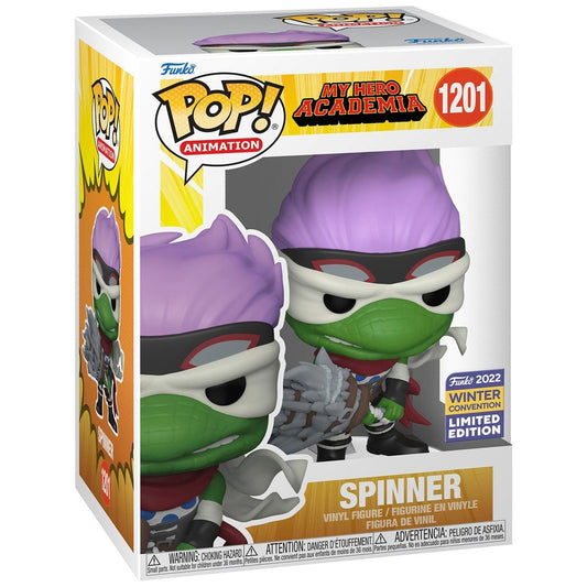 Funko POP! Animation: My Hero Academia #1201 - Spinner Winter convention + PROTECTOR!