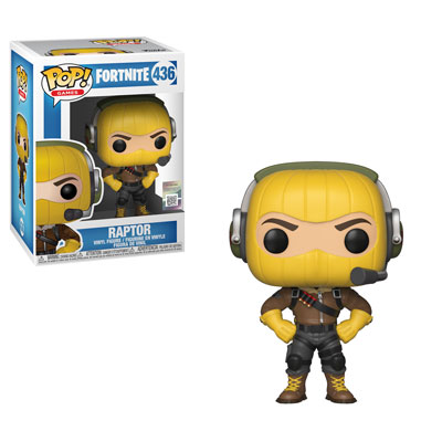 Funko Pop! Games: Fortnite Season 1 Raptor Vinyl Figure #436 + Free Protector