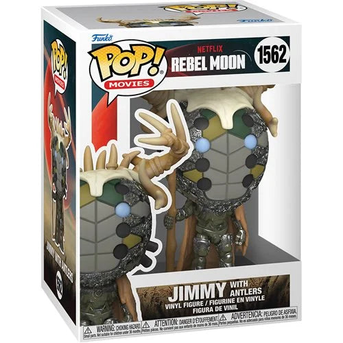 Rebel Moon Jimmy with Antlers (Wave 2) Funko Pop! Vinyl FIgure #1562 + PoP Protector