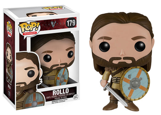 Funko Pop Television Vikings #179 Rollo Vinyl Figure - Vaulted + PoP Protector!