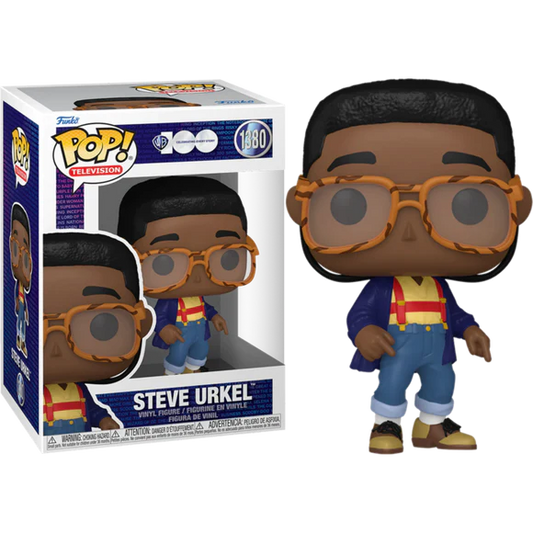 FUNKO Pop! Warner Bros Celebrating Every Story Family Matters - Steve Urkel 1380 + PoP Protector
