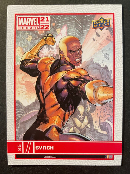 SYNCH 2021-22 Upper Deck Marvel Annual Base Card #85