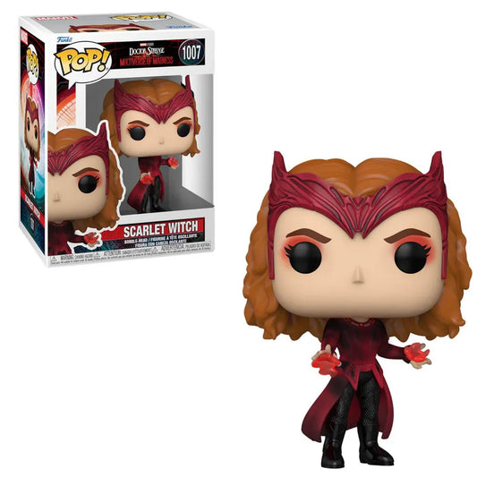 Funko POP! Marvel Studios: Doctor Strange in the Multiverse of Madness - Scarlet Witch #1007 + PROTECTOR!