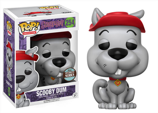 Funko Pop! Scooby-Doo! Scooby Dum 254 Funko Specialty Series Exclusive (VAULTED) + Protector