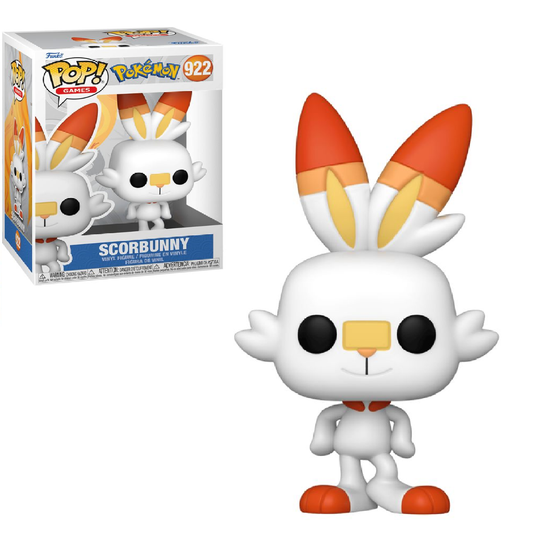Funko POP! Games: Pokemon #922 Scorbunny + Protector!
