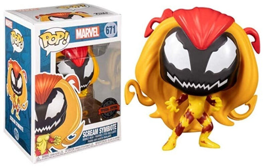 Marvel Scream Symbiote (Special Edition) 671 + PoP Protector