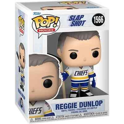 Funko Pop! Slap Shot Reggie Dunlop #1566 + PoP Protector