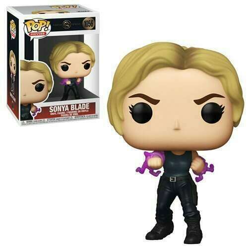 Funko Pop Movies Mortal Kombat Sonya Blade #1056 Vinyl Figure + PoP Protector