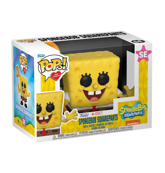Spongebob SquarePants (Jellyfishing) Funko PoPs! with Purpose SE POP! + PoP Protector