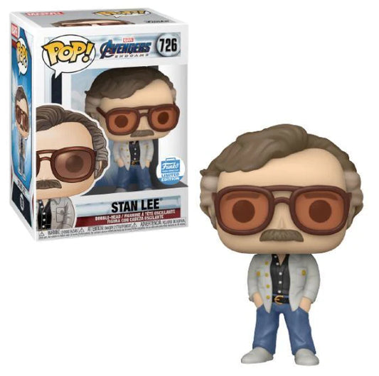Funko Pop! Marvel Avengers Endgame - Stan Lee 726 Funko Shop Exclusive (VAULTED) + PROTECTOR!