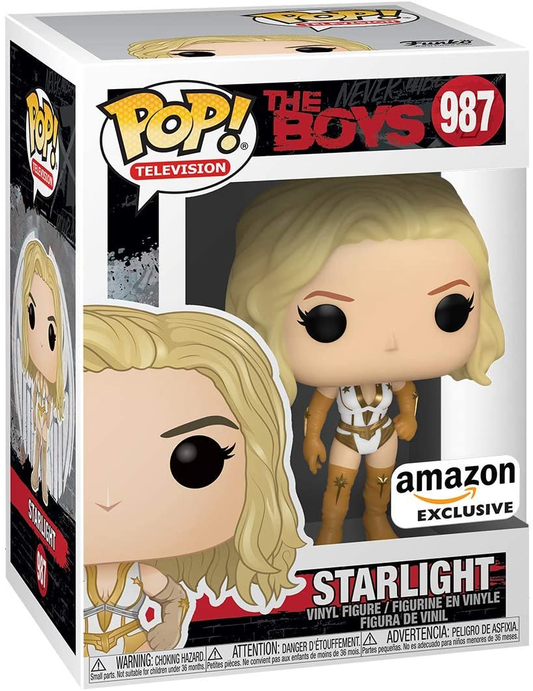 Funko POP! The Boys Starlight Amazon Exclusive #987 (VAULTED) + PoP Protector