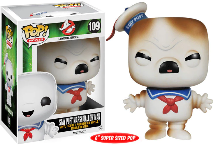 Stay Puft Marshmallow Man Ghostbusters (Toasted) 109 Funko PoP!