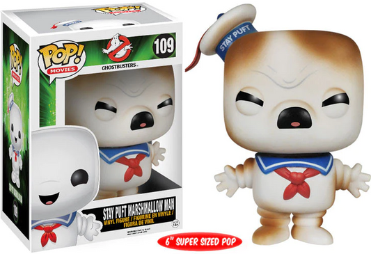 Stay Puft Marshmallow Man Ghostbusters (Toasted) 109 Funko PoP!
