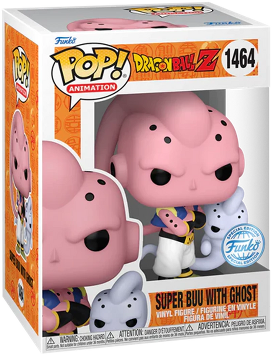 Super Buu With Ghost Special Edition Dragonball Z 1464 Funko PoP! (shelf wear) + PoP Protector