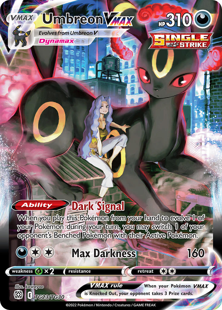 Pokemon TCG! Umbreon VMAX 2022 Brilliant Stars #TG23/TG30 Trainer Gallery