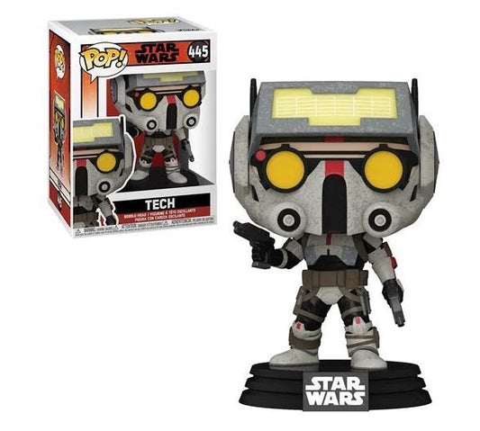 Funko Pop! Star Wars - Tech 445 + Free Protector