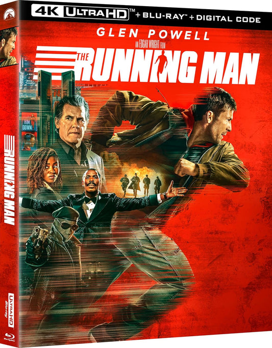 The Running Man (2025) - 4K Ultra HD + Blu-ray + Digital