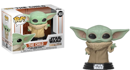 Funko Pop! Star Wars The Mandalorian Baby Yoda The Child #368 Vinyl + PoP Protector